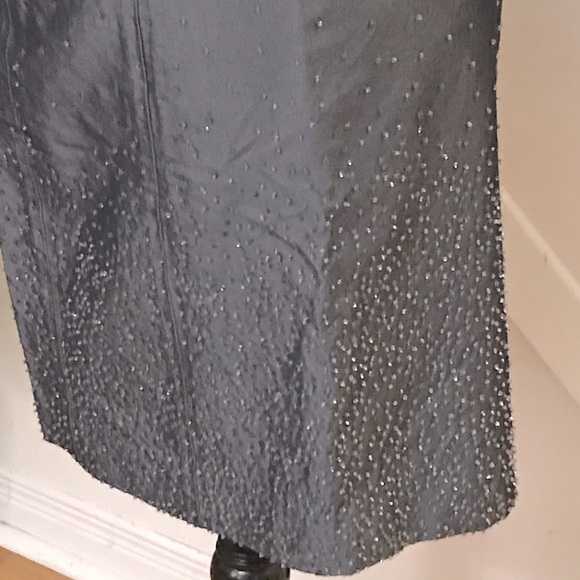 SEQUIN GREY SKIRT - Picture 3 of 10